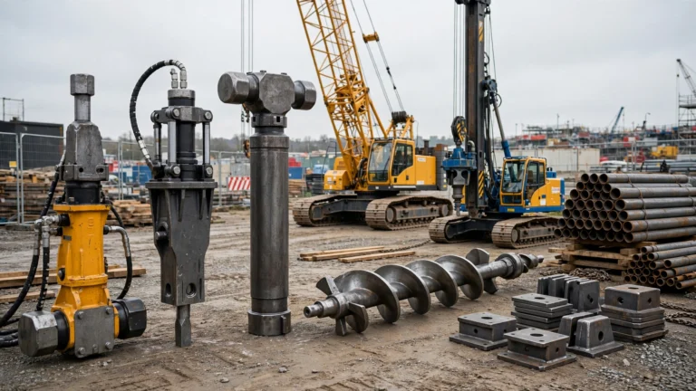 Pile Driving Equipment Guide: 8 Essential Tools Every Contractor Needs