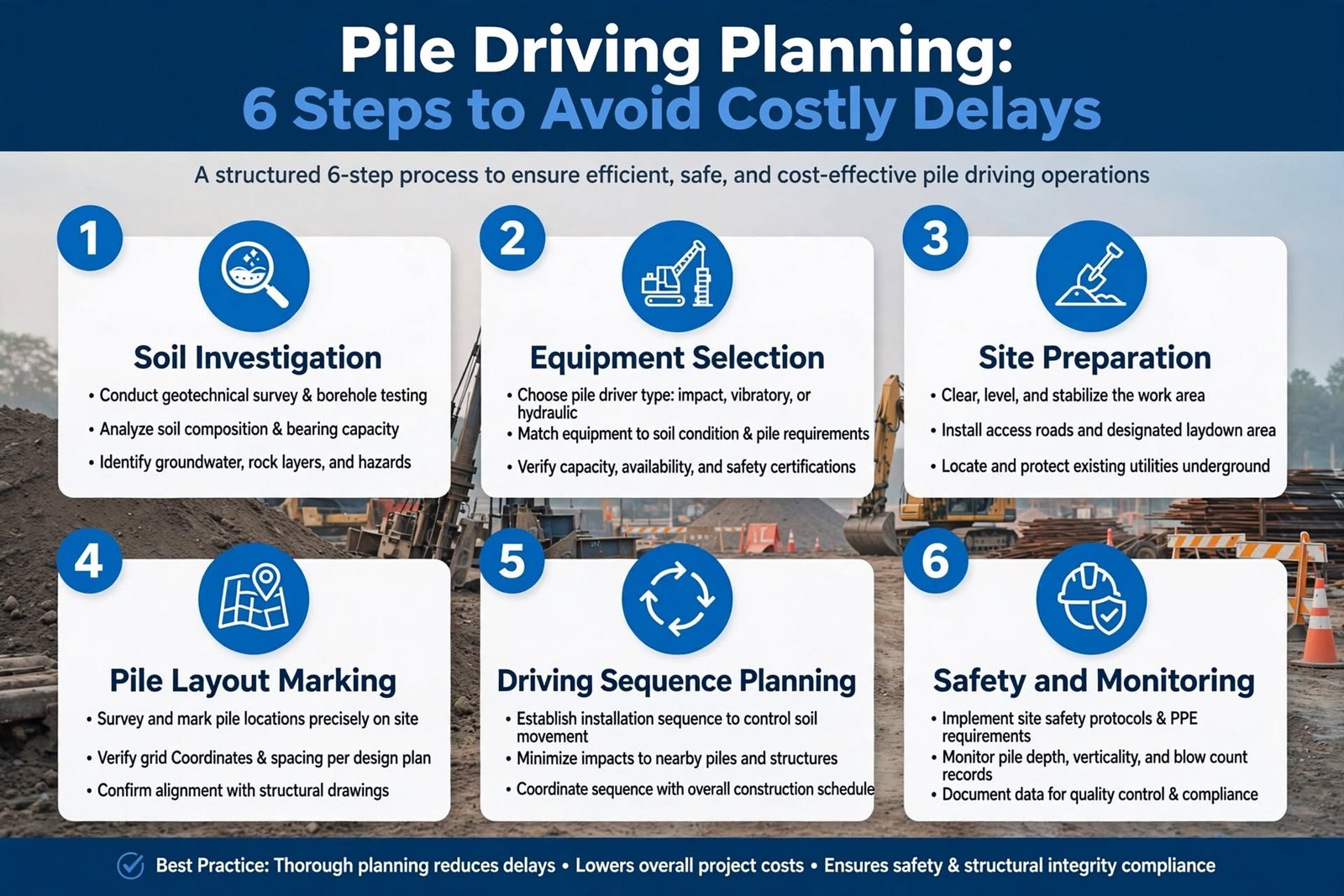 Pile Driving Planning