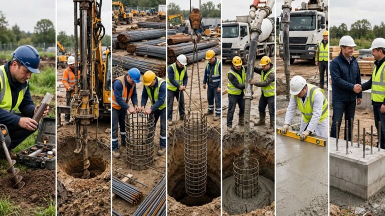 Pile Foundation Guide: 7 Steps to Build a Foundation That Lasts