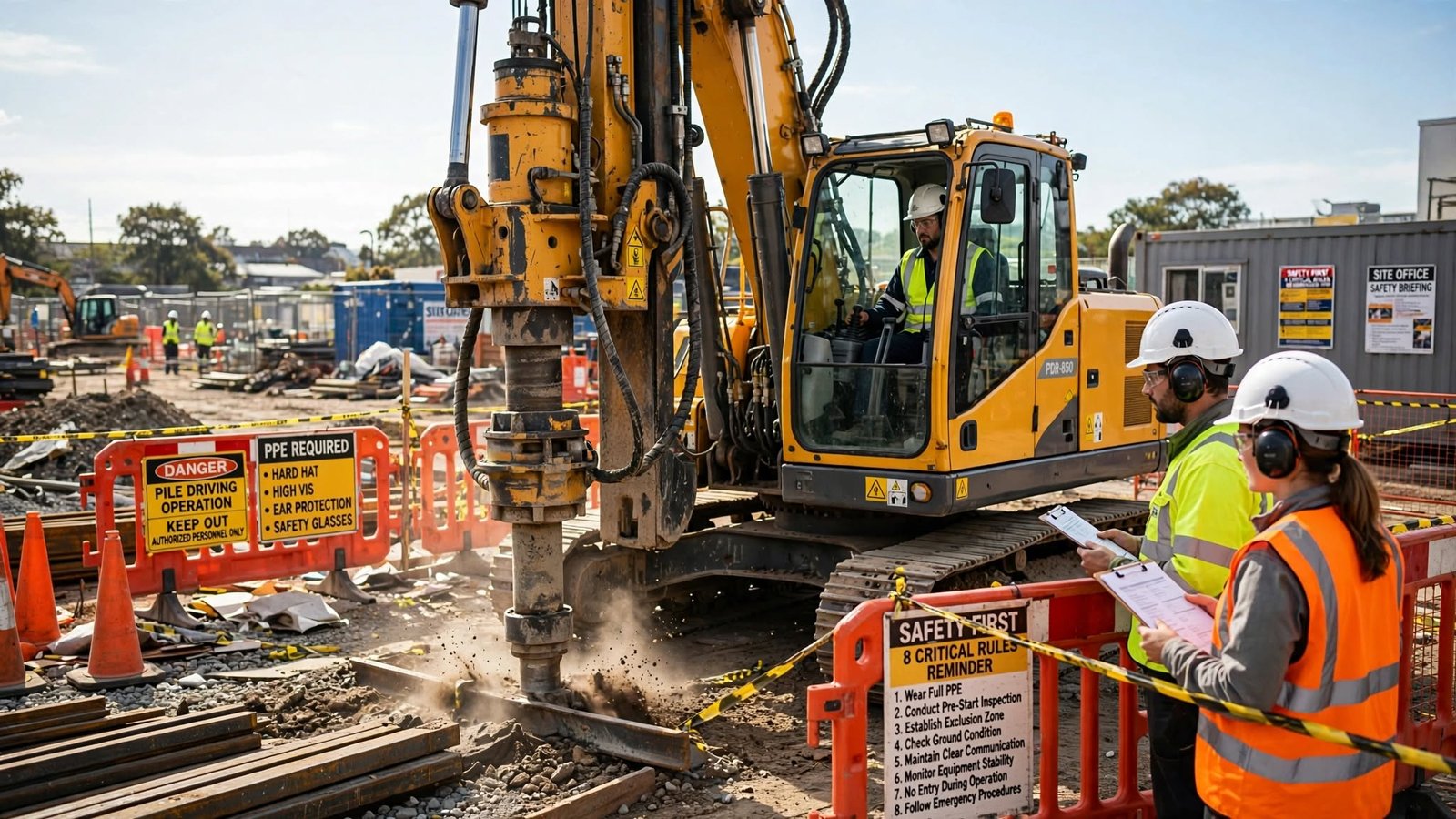 Pile Driving Safety Guide