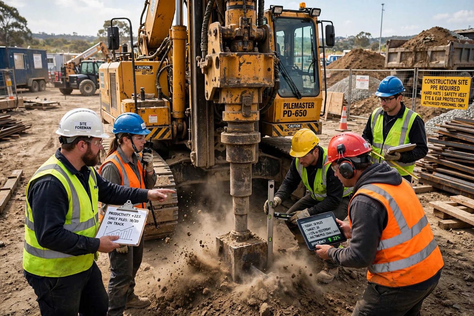 Pile Driving Productivity